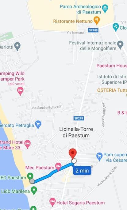 Casa Vacanze Mare Di Paestum Daire Dış mekan fotoğraf